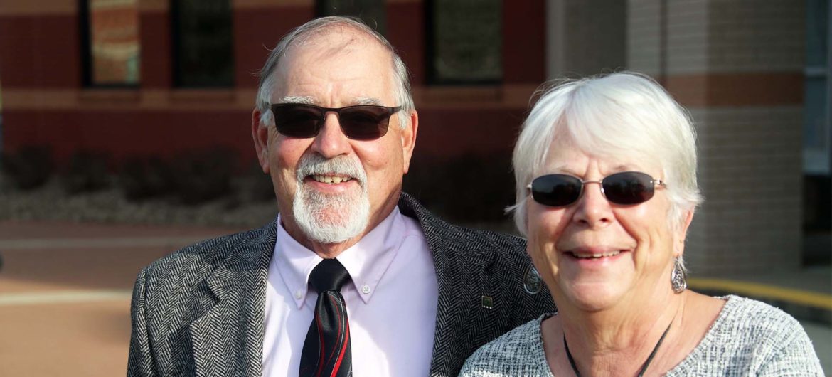 More than 20 years after his retirement, Dr. Ed Holzapfel and wife Joyce Holzapfel recently established a scholarship with the WSCC Foundation that will provide opportunities to adult learners, the campus population that distinguished his career.