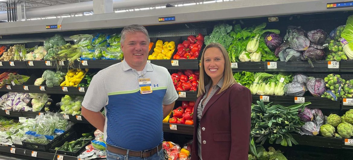 The food pantry at Washington State Community College (WSCC) will be nicely stocked thanks to a grant from a local food chain giant, Walmart of Marietta. General Manager Josh Wagner presented the WSCC Foundation with a $2,500 check to support the ongoing efforts to assist students with food insecurities.