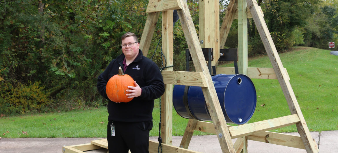 On Saturday, November 4 from 2 p.m. to 7 pm., the college will have its first-ever Pumpkin Chuckin’ event.